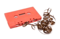 CD Makers repairs broken audio cassette tapes.