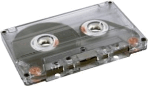 Philips Compact Cassette - one of the many audio formats that CD Makers can transfer.