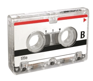 Microcassette - one of the many audio formats that CD Makers can transfer.
